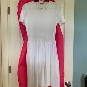 Kate Spade Knit Dress, White, Size Small